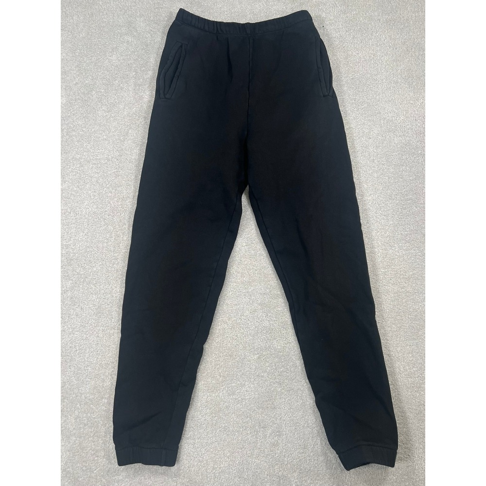 Joah Brown Black Cotton Jogger Sweatpants Womens Size XS/S Made in USA